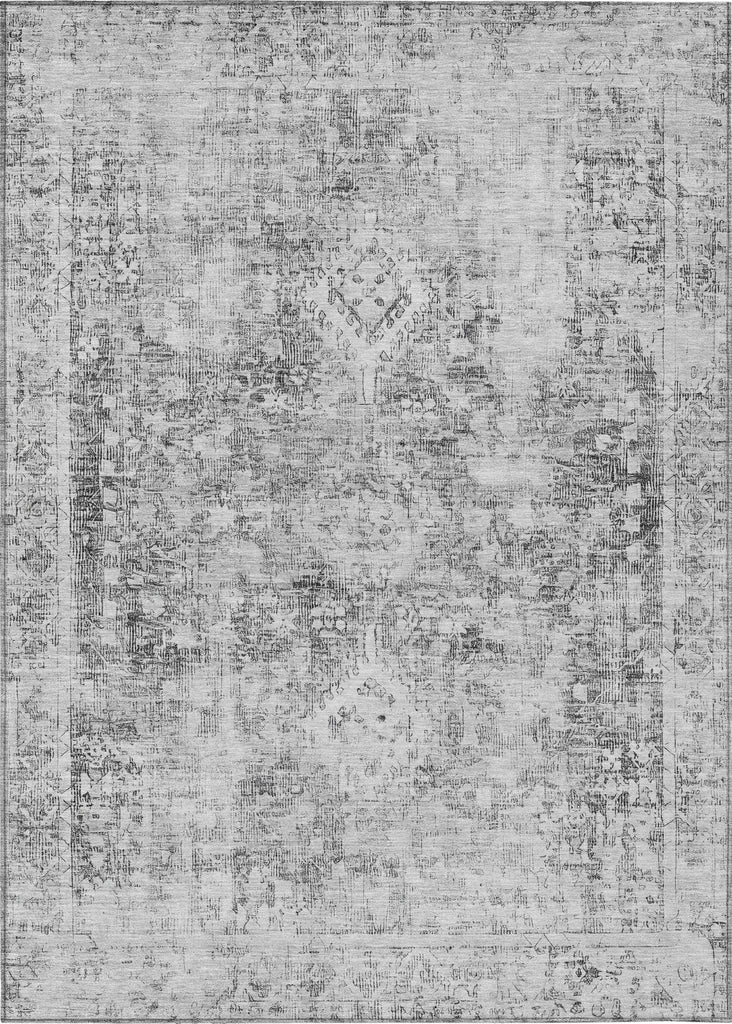 Piper Looms Chantille Global ACN1229 Charcoal Machine Washable Area Rug main image