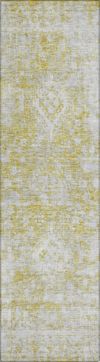 Piper Looms Chantille Global ACN1229 Gold Machine Washable Area Rug Runner Main Image