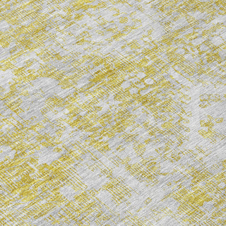 Piper Looms Chantille Global ACN1229 Gold Machine Washable Area Rug Swatch Image