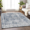 Piper Looms Chantille Global ACN1229 Navy Machine Washable Area Rug Lifestyle Image Feature