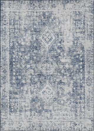 Piper Looms Chantille Global ACN1229 Navy Machine Washable Area Rug main image