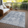 Piper Looms Chantille Global ACN1229 Navy Machine Washable Area Rug Outdoor Lifestyle Image Feature
