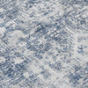 Piper Looms Chantille Global ACN1229 Navy Machine Washable Area Rug Swatch Image