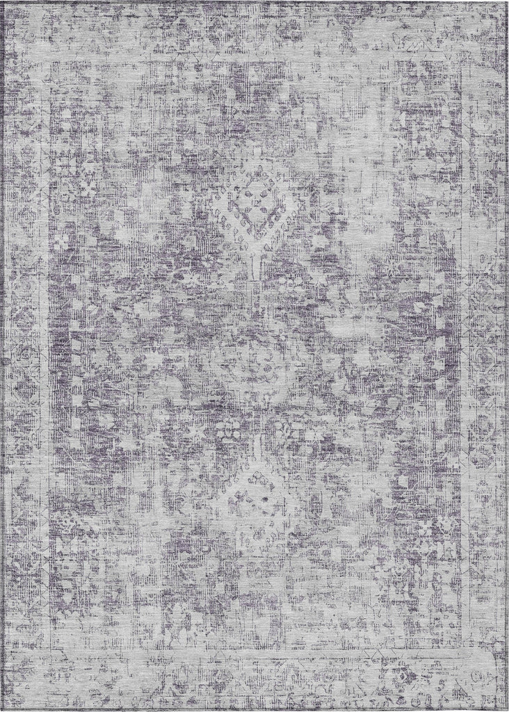 Piper Looms Chantille Global ACN1229 Plum Machine Washable Area Rug main image