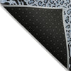 Piper Looms Chantille Animal Skin ACN1230 Blue Machine Washable Area Rug Backing Image
