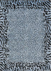 Piper Looms Chantille Animal Skin ACN1230 Blue Machine Washable Area Rug main image