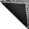Piper Looms Chantille Animal Skin ACN1230 Gray Machine Washable Area Rug Backing Image
