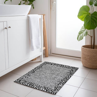 Piper Looms Chantille Animal Skin ACN1230 Gray Machine Washable Area Rug Scatter Lifestyle Image Feature