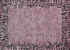 Piper Looms Chantille Animal Skin ACN1230 Pink Machine Washable Area Rug Scatter Main Image