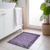 Piper Looms Chantille Animal Skin ACN1230 Purple Machine Washable Area Rug Scatter Lifestyle Image Feature