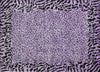 Piper Looms Chantille Animal Skin ACN1230 Purple Machine Washable Area Rug Scatter Main Image