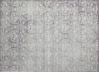 Piper Looms Chantille Damask ACN1231 Plum Machine Washable Area Rug Scatter Main Image