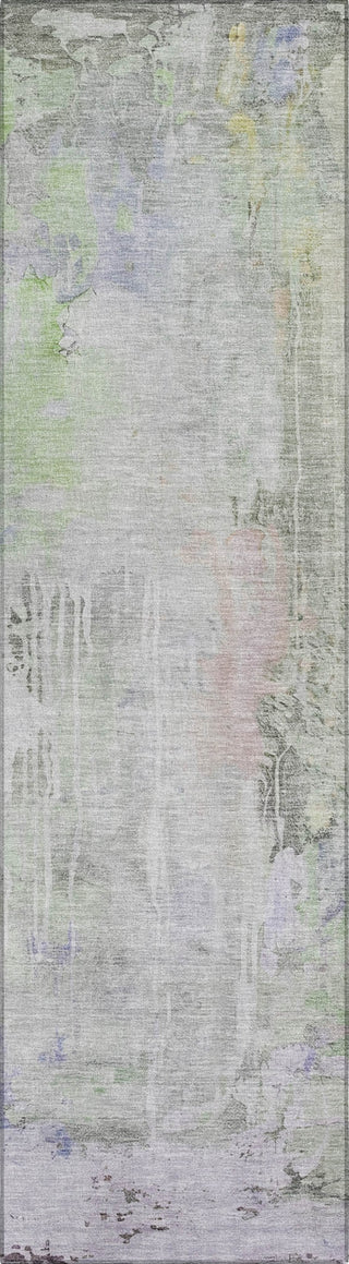 Piper Looms Chantille Abstract ACN1233 Aloe Machine Washable Area Rug Runner Main Image