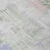Piper Looms Chantille Abstract ACN1233 Aloe Machine Washable Area Rug Swatch Image