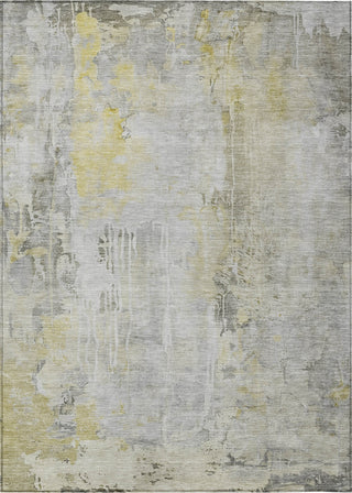 Piper Looms Chantille Abstract ACN1233 Silver Machine Washable Area Rug main image