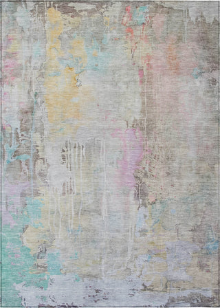 Piper Looms Chantille Abstract ACN1233 Taupe Machine Washable Area Rug main image