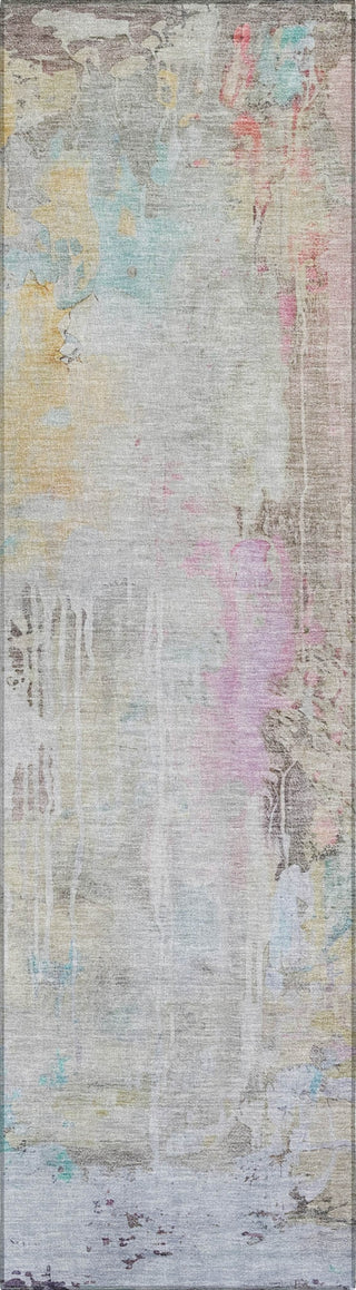 Piper Looms Chantille Abstract ACN1233 Taupe Machine Washable Area Rug Runner Main Image