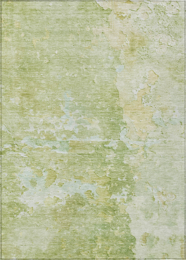 Piper Looms Chantille Abstract ACN1234 Aloe Machine Washable Area Rug main image