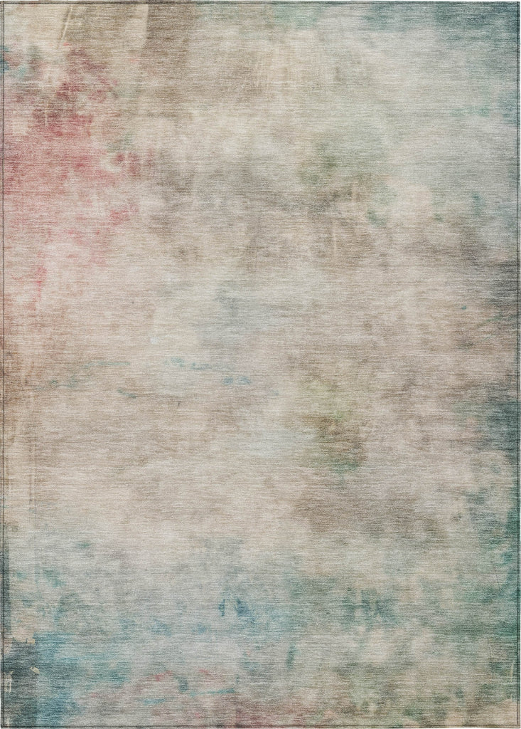 Piper Looms Chantille Abstract ACN1235 Taupe Machine Washable Area Rug main image