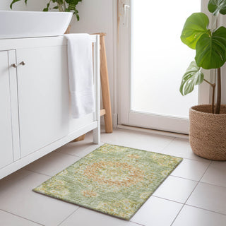 Piper Looms Chantille Global ACN1236 Aloe Machine Washable Area Rug Scatter Lifestyle Image Feature
