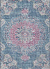 Piper Looms Chantille Global ACN1236 Blue Machine Washable Area Rug main image