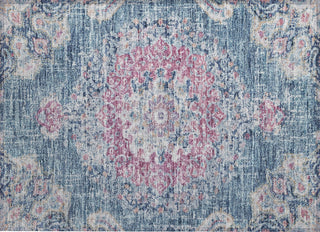 Piper Looms Chantille Global ACN1236 Blue Machine Washable Area Rug Scatter Main Image
