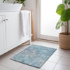 Piper Looms Chantille Modern ACN1237 Blue Machine Washable Area Rug Scatter Lifestyle Image Feature