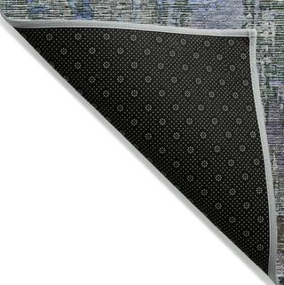 Piper Looms Chantille Modern ACN1237 Fern Machine Washable Area Rug Backing Image