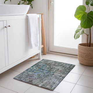 Piper Looms Chantille Modern ACN1237 Fern Machine Washable Area Rug Scatter Lifestyle Image Feature