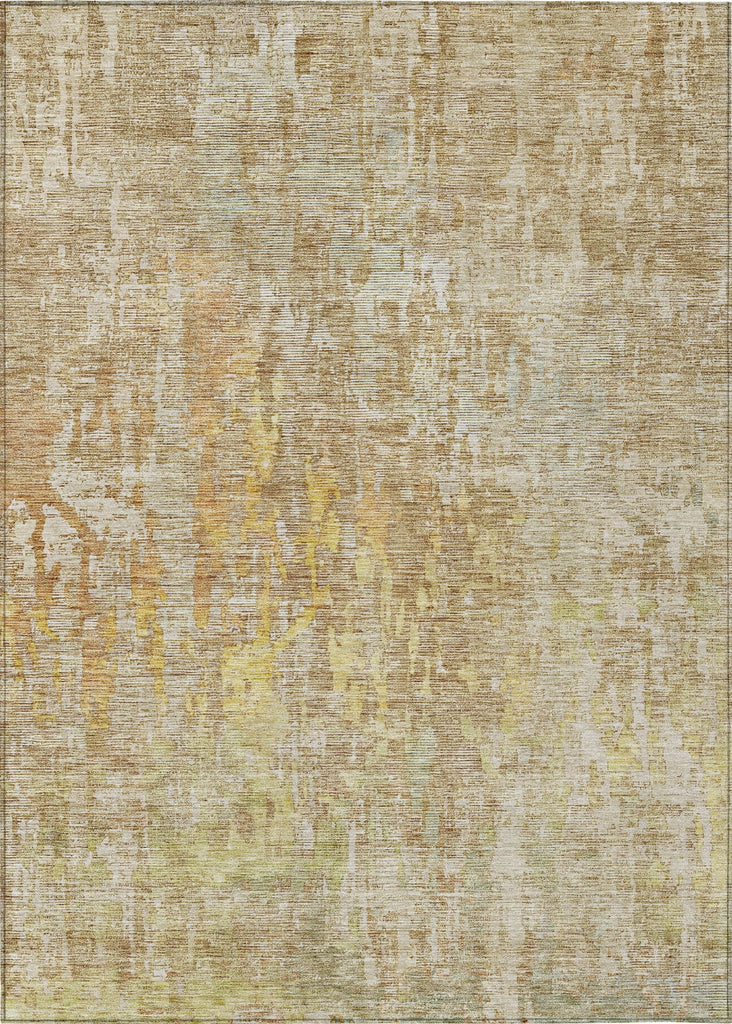 Piper Looms Chantille Modern ACN1237 Khaki Machine Washable Area Rug main image