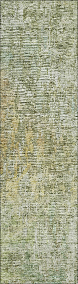 Piper Looms Chantille Modern ACN1237 Sage Machine Washable Area Rug Runner Main Image