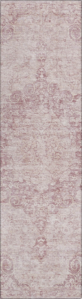 Piper Looms Chantille Global ACN1238 Pink Machine Washable Area Rug Runner Main Image