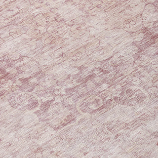 Piper Looms Chantille Global ACN1238 Pink Machine Washable Area Rug Swatch Image