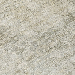 Piper Looms Chantille Global ACN1238 Putty Machine Washable Area Rug Swatch Image
