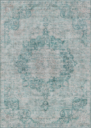 Piper Looms Chantille Global ACN1238 Teal Machine Washable Area Rug main image