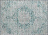Piper Looms Chantille Global ACN1238 Teal Machine Washable Area Rug Scatter Main Image