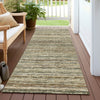 Piper Looms Chantille Stripes ACN1239 Beige Machine Washable Area Rug Runner Outdoor Lifestyle Image Feature