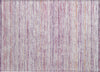 Piper Looms Chantille Stripes ACN1239 Mauve Machine Washable Area Rug Scatter Main Image