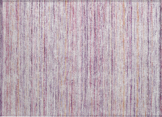 Piper Looms Chantille Stripes ACN1239 Mauve Machine Washable Area Rug Scatter Main Image