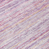 Piper Looms Chantille Stripes ACN1239 Mauve Machine Washable Area Rug Swatch Image