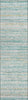 Piper Looms Chantille Stripes ACN1239 Teal Machine Washable Area Rug Runner Main Image