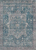 Piper Looms Chantille Medallion ACN1240 Blue Machine Washable Area Rug main image