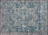 Piper Looms Chantille Medallion ACN1240 Blue Machine Washable Area Rug Scatter Main Image