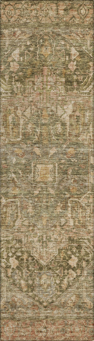 Piper Looms Chantille Medallion ACN1240 Fern Machine Washable Area Rug Runner Main Image