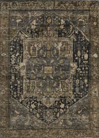 Piper Looms Chantille Medallion ACN1240 Fudge Machine Washable Area Rug main image