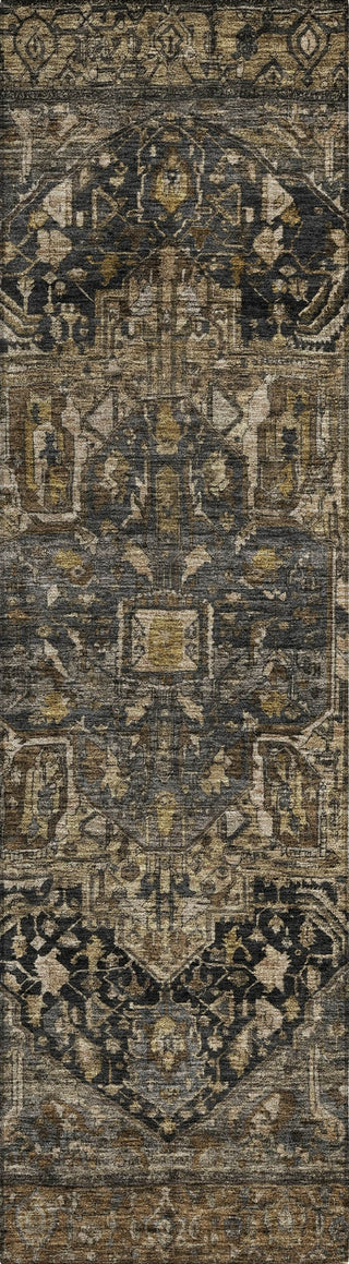 Piper Looms Chantille Medallion ACN1240 Fudge Machine Washable Area Rug Runner Main Image