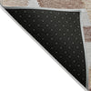 Piper Looms Chantille Geometric ACN1241 Copper Machine Washable Area Rug Backing Image