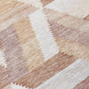 Piper Looms Chantille Geometric ACN1241 Copper Machine Washable Area Rug Swatch Image