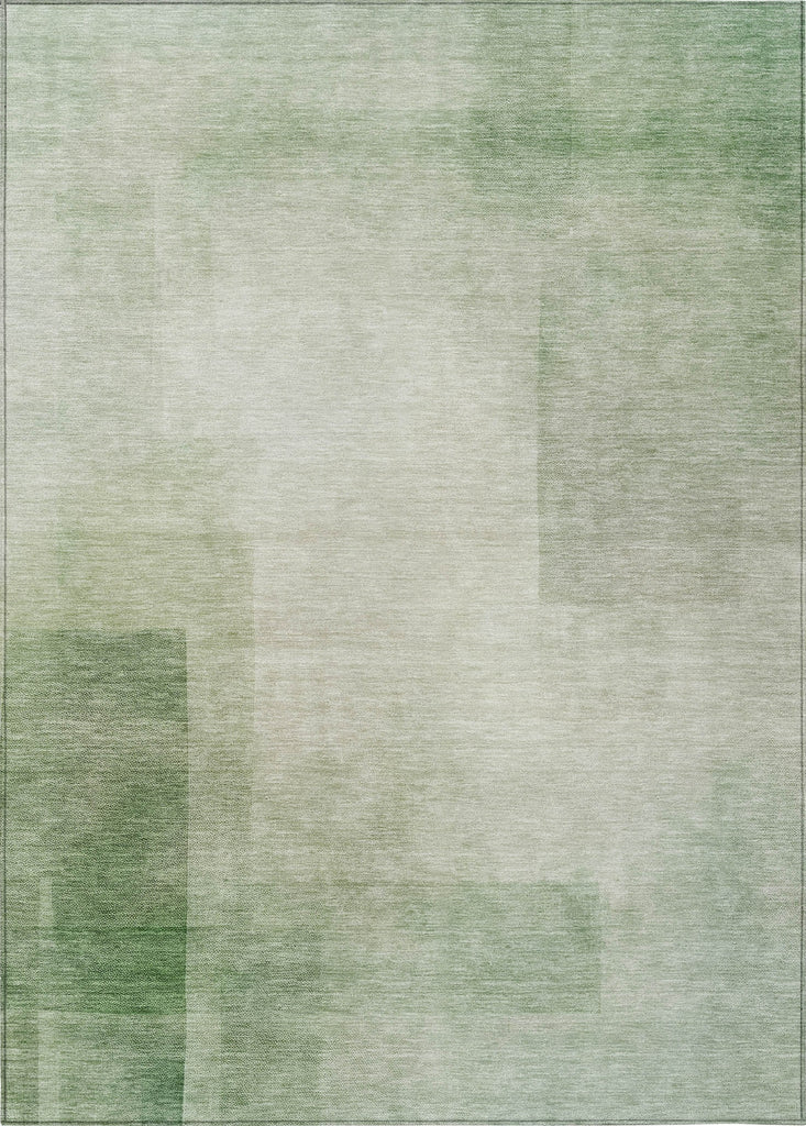 Piper Looms Chantille Geometric ACN1243 Aloe Machine Washable Area Rug main image