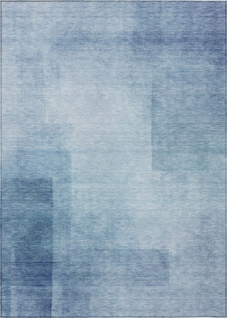 Piper Looms Chantille Geometric ACN1244 Blue Machine Washable Area Rug main image